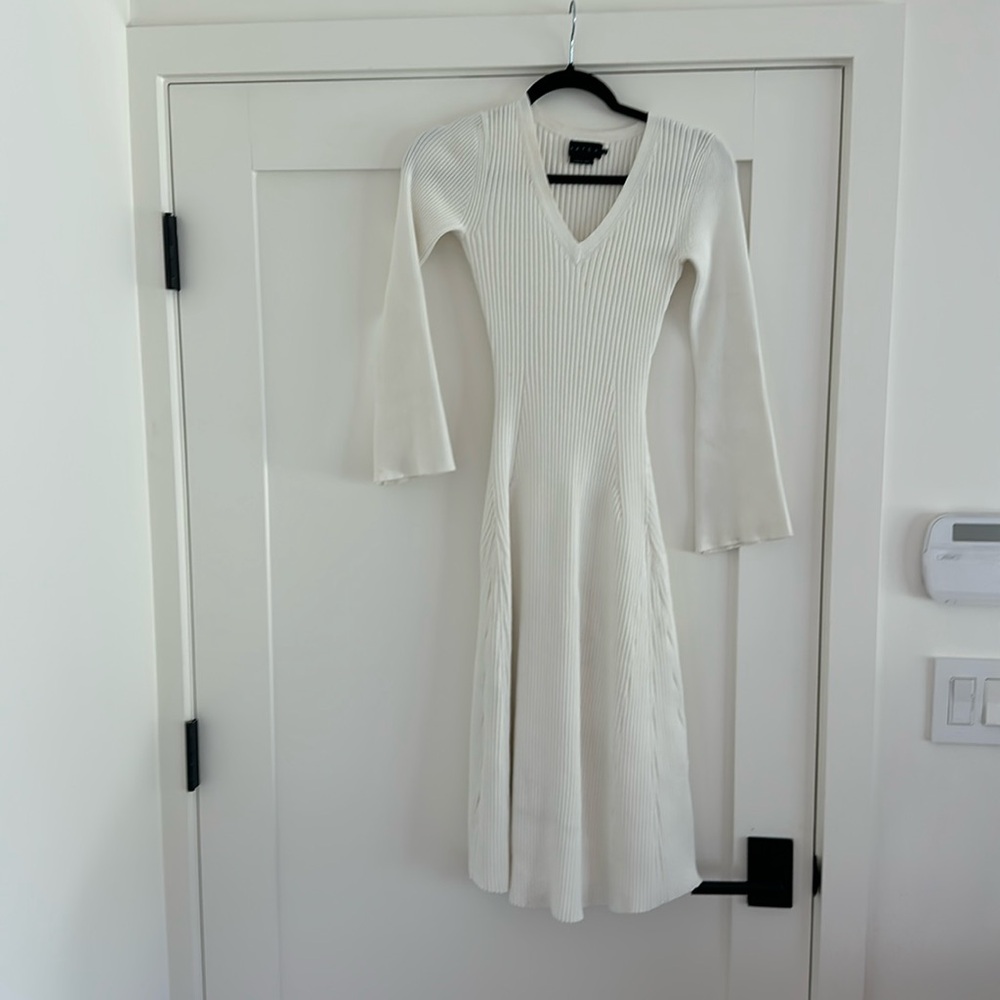 White Hatch Sima Ribbed Knit Dress, Size 0 - Great Condition!